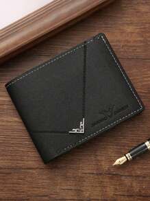 1-3pcs "Luxury Business PU Short Wallet" - Large Capacity Multi-Card Slots + Coin Pouch, Men's Portable Card Case + Photo Window, Ultra Thin Bi-Fold Design, Credit Card/ID Card Layered Storage, "Father's Day Gift Choice", Fashion Matte Finish Soft Wallet, Ideal Gift For Men's Birthday Or Partner, Fashionable Style For Young Men And Women