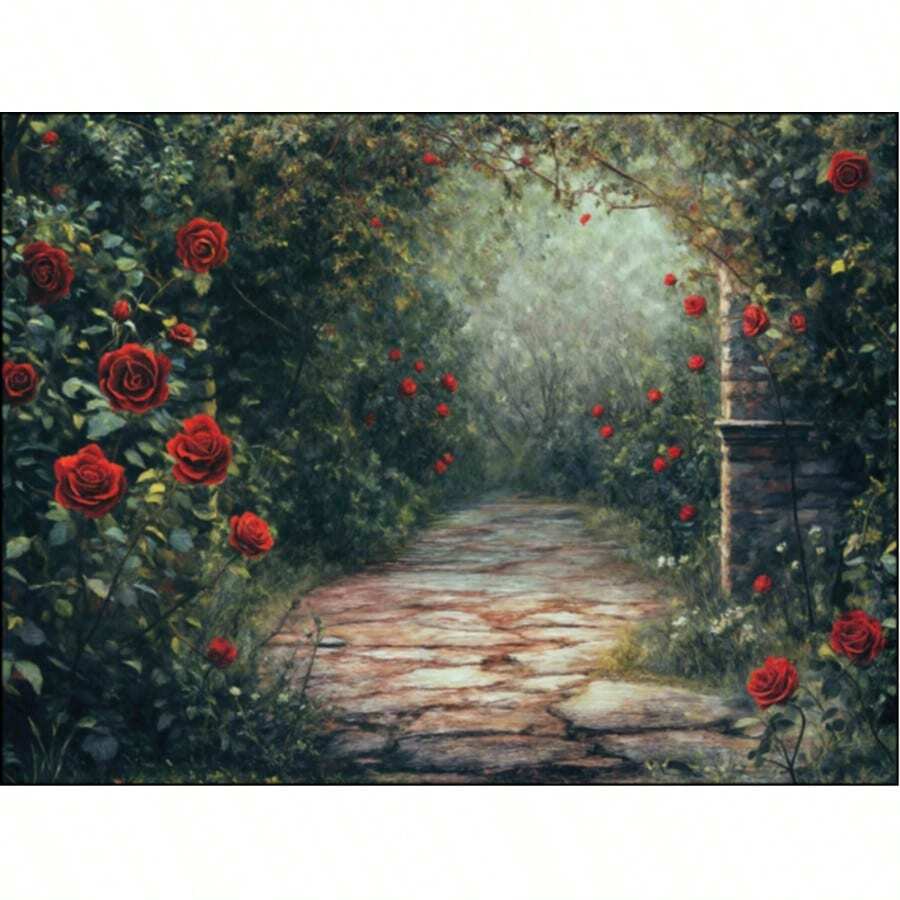 Valentine's Day Photographic Panel Fabric Backdrop 1.50 X 2.20m - FDNA0038 - 查看 1