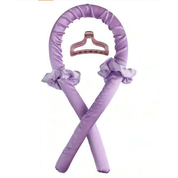 3 pièces Set de bouclage des cheveux | Rouleaux à cheveux sans chaleur, sans dommages | Bandeau de nuit pour boucler les cheveux | Réveillez-vous avec des boucles volumineuses