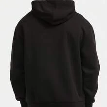 Puma Fleece Lined Casual Loose Fit Hoodie Pullover Sweatshirt - Black - View 4