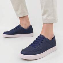 Astra Casual Street Skate Original Men's Sneakers Comfortable And Durable R1458A - Navy Blue - View 4