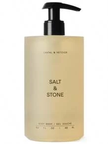 Gel de ducha rico en antioxidantes - Santal y Vetiver | Limpia, nutre y suaviza la piel con niacinamida e ácido hialurónico | Libre de parabenos, sulfatos y ftalatos (152 Fl Oz)