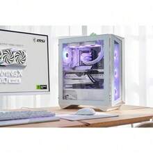 MSI PCケース ATX ミドルタワー 初心者向け MAG FORGE 110R CS8337 - [GUNGNIR 110R]ホワイトPC スタンダード - チェックする 3