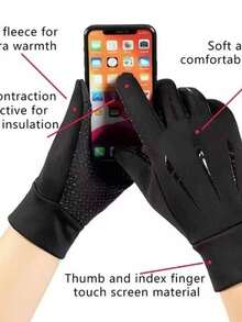 In Stock Winter Motorcycle Gloves Cold Touch Screen Waterproof Cold And Rain Motorcycle Gloves Long Sleeve Suitable For Motorcycle, Bicycle Outdoor Sports - sp001 - Xem 3