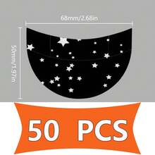 50Pcs Eye Makeup Eyelid Stickers, Eye Shadow Stickers, Sweat-Absorbing Pads - Nonwoven Adhesive Pads Suitable For Eyelash Extension, Eyebrow And Eye Contour Protection, Fragrance-Free Makeup Stickers, Ensure Precise Application And Clear Lines