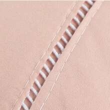 400 Thread Count Bedding Set With Elastic Band, Hotel Standard, All Sizes - Rusty Rose - View 7