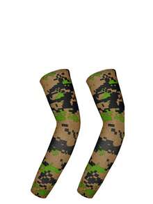 Small Size Children Ice Sleeves, Protective UV Arm Sun Cover Sleeves For Boys Girls, Thin Breathable Sport Arm Sleeves For Summer - Multicolor - View 11