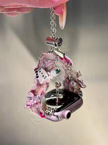Sanrio 1 pieza de correa de reloj de mujer Sanrio con peluche de gato KT, compatible con un ancho de 38/40/41/42/44/45/46/49mm, compatible con Ultra/SE/Series 10/9/8/7/6/5/4/3/2/1