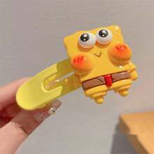 SPONGEBOB 1pc SpongeBob Clips Color Hair Claw Nonslip Hairpins Barrette Fashion Hair Accessories Gifts New