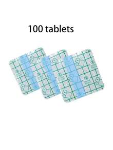 100片防污防水透明PU膜，透明膜自粘，防过敏材质可用于皮肤和伤口保护，适合游泳、淋浴和纹身保护等！