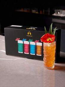 1 创意大眼杯，创意大眼脸，适用于餐厅、酒吧、果汁、鸡尾酒等透明玻璃杯。它是夏季必备品，也是万圣节、旅游季、婚礼季和返校季的绝佳礼物。