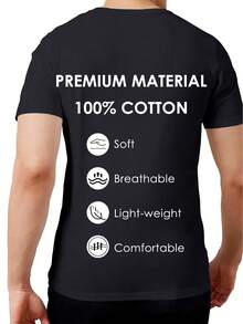 Funny "I Don't Eat Homies" Vegan & Vegetarian T-Shirt - Humorous Animal Print Tee For Men, Casual Round Neck, Regular Fit, Lightweight & Breathable Fabric, Perfect For Casual Attire, Vegan Tshirt, Playful Graphic Tee, Comfortable Fit Shirt - màu đen - Xem 2