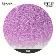 2mm-2500pcs Japanese Round Rocailles Glass Seed Beads 12/0 Approximately 2500pcs,Mini Spacer Beads Loose Beads Craft Small Beads Pony Beads Bulk For Jewelry Making - 2mm Color Lined Beads - View 11