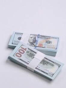 100/200/500 Replica $100 Prop Paper, Replica 11.56cm*4.6cm $100 Bill Prop Paper, Replica Mini $100 Prop Paper, Suitable For Holiday Parties, Gathering Atmosphere Prop Paper Fake Banknote, 11.56cm*4.6cm Bouquet Money Prop Paper - Multicolor - View 11