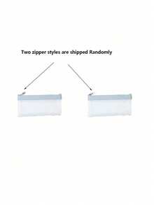 Assorted Zipper Wallets, Cash Envelopes, Money Pouches, Transparent Bank Deposit Bags, Bank Bags, Cash Bags, Coin Collector Pouches, Transparent Zipper Pencil Cases, Cosmetic Storage Bags - For Storing Cash, School Supplies, Cosmetics, And Travel Items (Random Zipper Styles) - Multicolor - View 9