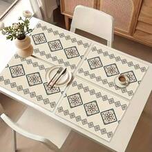 1/2/4/6/8pcs Digital Printed Placemats, Bohemian Pattern Printed Placemats For Dining Table Decor, Suitable For Daily Use, Festivals, Parties, Birthdays, Weddings, Dinners, Kitchen & Dining Room - Multicolor - View 12