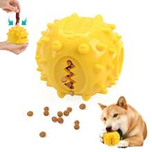 1pc,Dog Chew Toy For Teeth Cleaning - Asymmetrical Molar Granules Dental Care Chew Toy | Teeth Cleaning While Chewing, Filled Toy, Visible Results (Before & After) - Puppy & Adult Dog