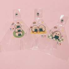 1套/50PCS、100PCS、150PCS、200PCS日式海苔青米卷包装袋三角米卷袋寿司工具包装袋厨房用品