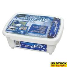 Mini Dish Drainer And Tray RV Sinks Foldable Sloped Drain Tray Storage Heavy Duty Kitchen Organizer Compact Space Saver - White - View 1