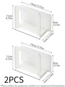2/1pcs Router Holder/Wifi Storage Rack, Power Outlet Holder, Wall-Mounted Bracket, Set-Top Box Storage Rack, Hole-Free Storage Box Holder, High Capacity Space-Saving Wall Shelf, Suitable For Living Room, Bedroom, Desk And Dorm - White - View 14
