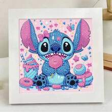 Disney Disney Stitch Diamond Art DIY Crystal Painting Decorative Picture,Children's Birthday Gift (Random Color & Style)