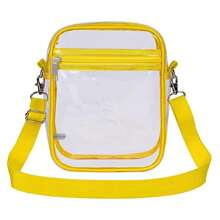 Transparent Shoulder Bag Woman Crossbody Bags Concerts Sports Events Waterproof Jelly Pack Summer Travel Purse Phone Pouch