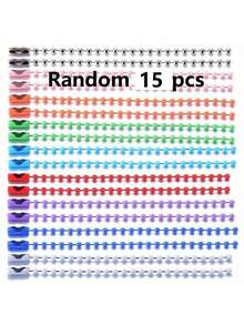 15/25/50/80/100 件可调节金属球链，4 英寸，带 2.4 毫米珠链连接器，钥匙扣标签链，适用于珠宝制作、DIY 工艺品、银/古银