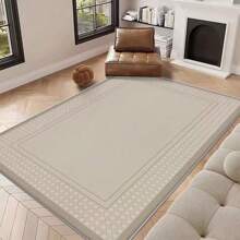 Large Area Rug, Personalized Geometric Pattern, Luxury Area Rug Suitable For Various Home Decor Styles, Premium Machine-Washable, Upgraded Version Features Thickened And Denser Material With Non-Slip Bottom Particles, Fade-Resistant, Modern Design, Suitable For Bedrooms, Living Rooms, Dining Rooms, Backyards, Bathrooms Back To School