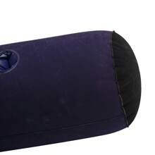 SM Product Universal Bedroom Furniture, Inflatable Wedge-Shaped Sex Pillow, Portable Pillow, Adult Tool, Body Locator, Sex Pillowcase Wedge-Shaped Pillow, Toy Pillow, Inflatable Toy, Couple Toy Chair Cushion Velvet, Bedroom Furniture, Toy Love Gift Bed Decoration Pillow (Blue)