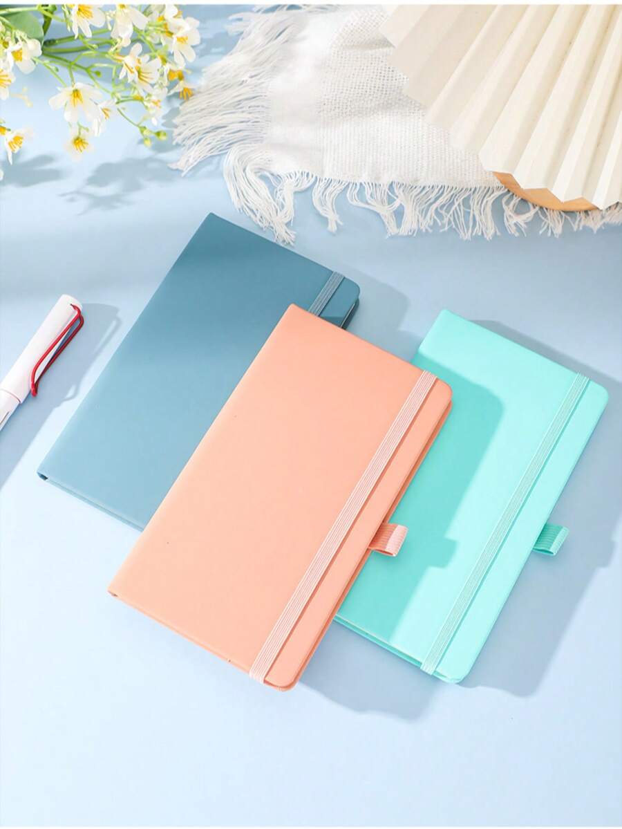 热门A6长带笔记本，经典耐用的商务会议笔记本，附赠松紧带笔记本。学校用品，返校季