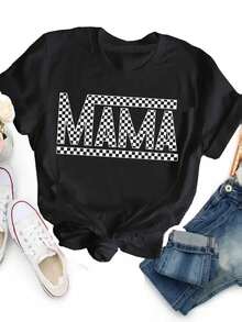 Tee-shirts pour femmes - Noir - Voir 2