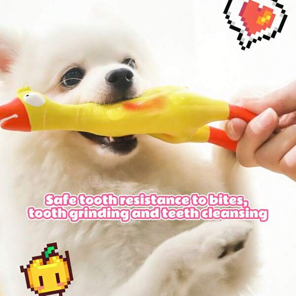 [Pet Toy That Makes Sound When Pressed] Pet Toy, Dog Teasing & Companionship Toy, Squeak Toy, Dog Chewing Training Toy, Pet Self-Entertaining Gadget, Boredom Relief Toy