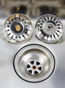 1 pieza Cubierta de drenaje del fregadero, Filtro de drenaje del fregadero de cocina, Accesorio de drenaje del fregadero, Cubierta de drenaje cerrada anti-obstrucción y anti-mosquitos para decoración del hogar y el baño en verano