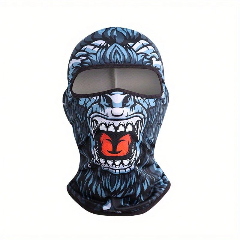 Quick-Drying Sweat-Absorbent Skull Mask, Universal Balaclava Hat For Outdoor Cycling For Men, Ideal Choice For Gifts - Style 5 - 查看 1