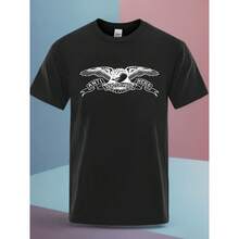 Anti Hero Skateboards Shirt Basic Eagle Black/ White As Gift - Black - View 1
