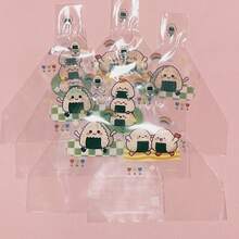 1套/50PCS、100PCS、150PCS、200PCS日式海苔青米卷包装袋三角米卷袋寿司工具包装袋厨房用品