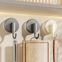Strong Suction Cup Hook - No Drilling Required, Easy To Install Bathroom And Kitchen Tiles, Durable Vacuum Towel Rack