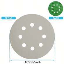 Bộ 10/36 tờ giấy nhám khô và ướt 5 inch - Độ nhám 240-10000 - Bộ đệm nhám có khóa dán, thích hợp cho phụ kiện máy mài điện. - Giấy nhám 8 lỗ 5 inch - Xem 4