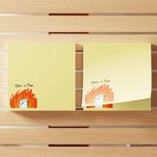 1Pc Fun "This Is Great" Sticky Notes, Humorous Office And School Supplies, Square Paper Sticky Notes For Students, Teachers And Families To Stick