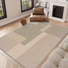 Large Area Rug, Personalized Geometric Pattern, Luxury Area Rug Suitable For Various Home Decor Styles, Premium Machine-Washable, Upgraded Version Features Thickened And Denser Material With Non-Slip Bottom Particles, Fade-Resistant, Modern Design, Suitable For Bedrooms, Living Rooms, Dining Rooms, Backyards, Bathrooms Back To School