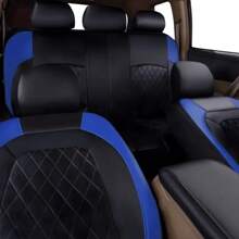 2-4-9PCS Universal Fit Car Seat Cover, Car Seat Cover Full Sets, Diamond Leather Bling Car Seat Covers Full Set,Universal Fit Automotive Glitter Crystal Sparkle Strip For Cute Women Girly,Universal Cloth Front Seat Covers For Car, For SUV, Sedan, Van, Automotive Interior Covers, Airbag Compatible, 9PCS Included : 2 Front Seat Covers, 1 Backrest Cover, 1 Back Seat Cover And 5 Headrest Covers. 4PCS Included : 2 Front Seat Covers And 2 Headrest