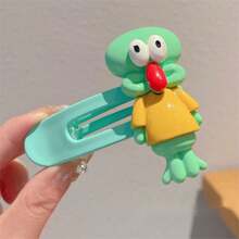 SPONGEBOB 1pc SpongeBob Clips Color Hair Claw Nonslip Hairpins Barrette Fashion Hair Accessories Gifts New