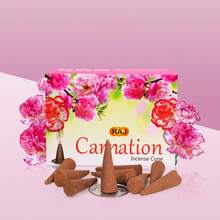 Caja de 20 conos de incienso premium, disfruta de los aromas de la India con 20 conos de incienso - Jazmín, salvia blanca, limón, palo santo, sándalo, lavanda y talla grande - Perfecto para yoga, meditación, aromaterapia y decoración del hogar, accesorios para quemadores de incienso - Múltiples aromas - Ver 26