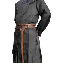 1-Piece Set Of Vintage PU Leather Adjustable Strap With Metal Chain, Suitable For All Seasons Leisure Travel, Date Night And Party
