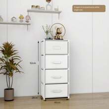 1pc Easy-To-Assemble Multi-Drawer Storage Cabinet, Bedroom Lingerie Organizer Rack, Home Use