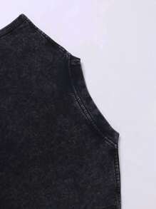 230g Water Washed, Tasting 1842 Wine Printed Vest, High-Quality Wax Printed Cotton Retro Fashion Brand T-Shirt, Men's Vest, Beach Must-Have, Summer Bestseller, Holiday Gift, Perfect Gift