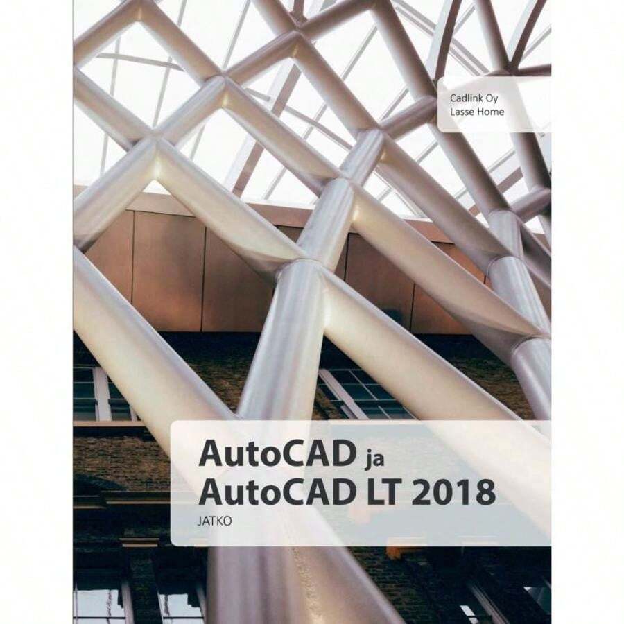 AutoCAD Ja AutoCAD LT 2018 Jatko-8609 - Single Book - View 1
