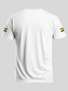 Customized Ghana Football Jersey For Men, Comfortable Round Neck Sports Top, Can Customize Name & Number, Suitable For Football Training, Casual Daily Wear, Gift,Stylish,Fashion,Hipster,Casual,Minimal Chic,Personalized,Customized,Custom,Unique,Guy Costumes,Capsule Wardrobe,Men Basic/Street Style,Ideal Gifts For Him,Boyfriend,Family,Friends,For Birthdays,For Vacation/Holiday,For School/Competition,For Sports/Climbing