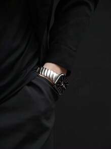 Minimally Designed High-End Men's Watch Strap Compatible With 38/40/41/42/44/45/46/49mm Compatible With Apple Watch Strap Ultra/Se10/9/8/7/6/5/4/3/2/1