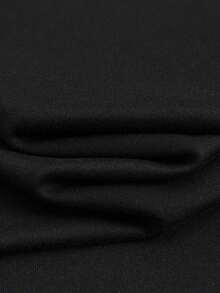Women's 180g Black Cotton Round Neck Short Sleeve T-Shirt - Salon Life Print Graphic Tee - Quick Drying Comfort,  Hairstylist Fashion Statement, Ideal Gift For Salon Professionals, 100% US Printed, Breathable Casual Top - Black - View 5